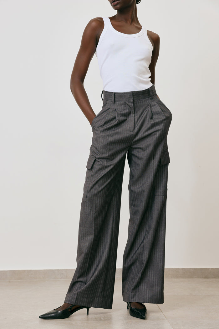 Pin Strips cargo pants