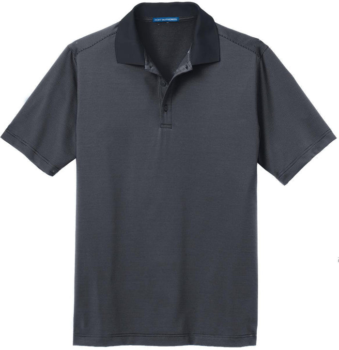 Port Authority Fine Stripe Performance Polo