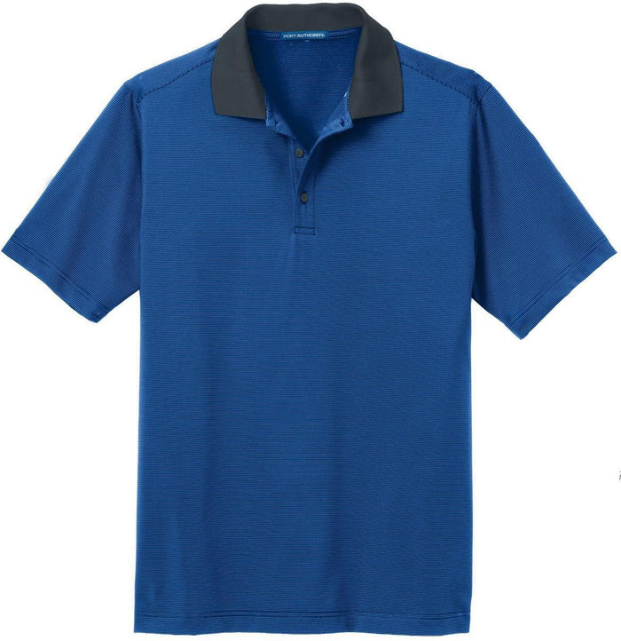 Port Authority Fine Stripe Performance Polo
