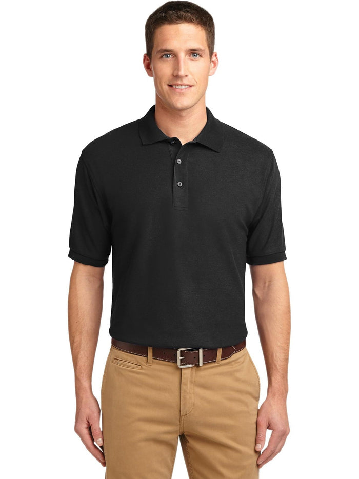 no-logo Port Authority Tall Silk Touch Polo Shirt-Regular-Port Authority-Thread Logic