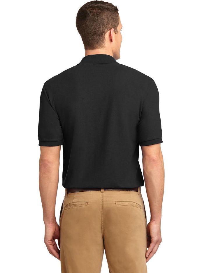 no-logo Port Authority Tall Silk Touch Polo Shirt-Regular-Port Authority-Thread Logic
