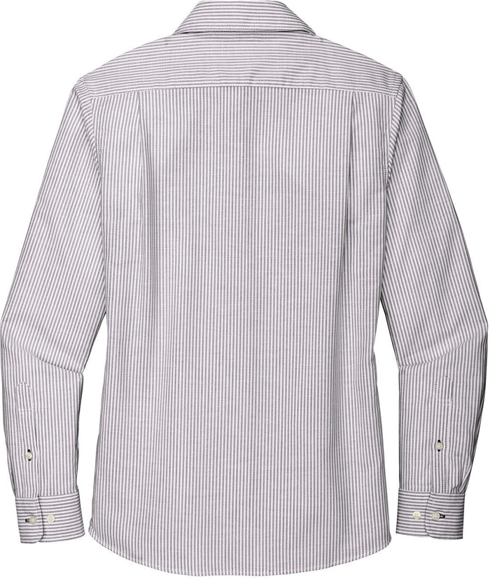 no-logo Port Authority Ladies SuperPro Oxford Stripe Shirt-Regular-Port Authority-Thread Logic