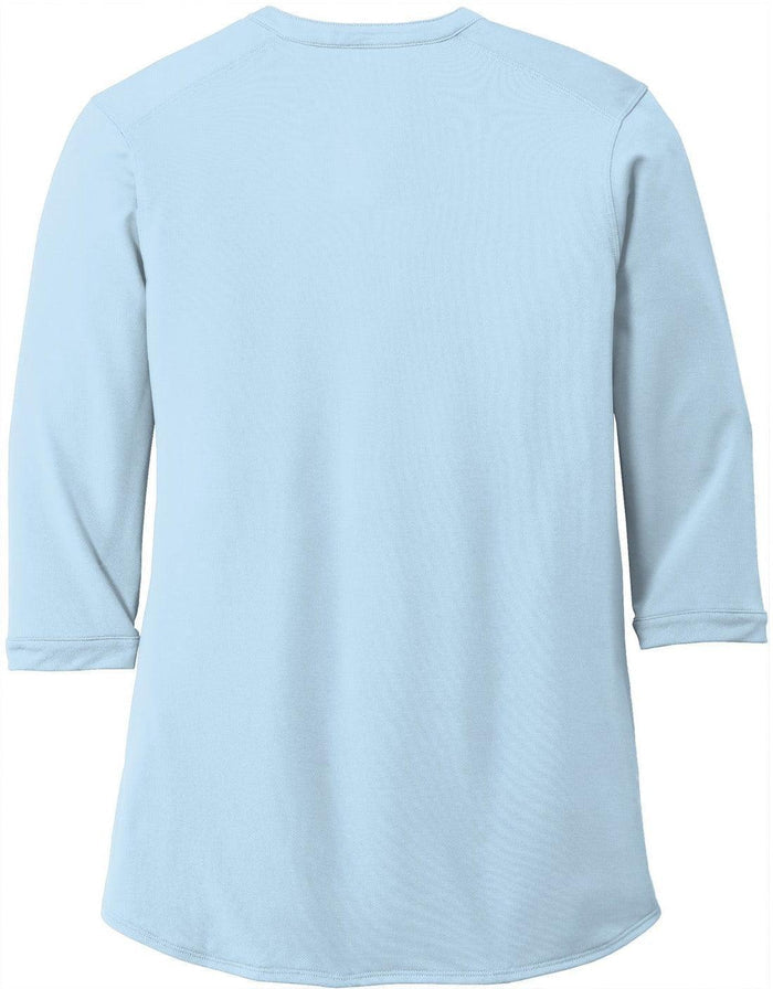 no-logo Port Authority Ladies UV Choice Pique Henley-Regular-Port Authority-Thread Logic