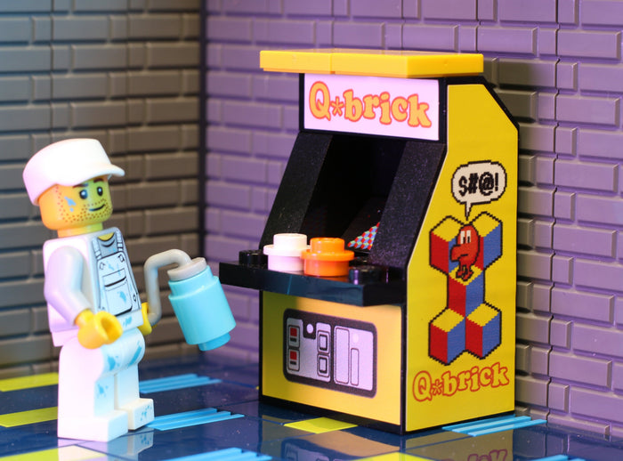 Q*Bert Custom LEGO Arcade