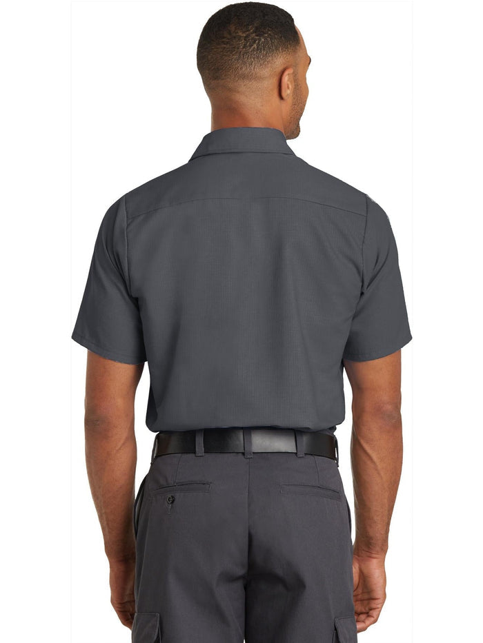 no-logo Red Kap Short Sleeve Solid Ripstop Shirt-Regular-Red Kap-Thread Logic