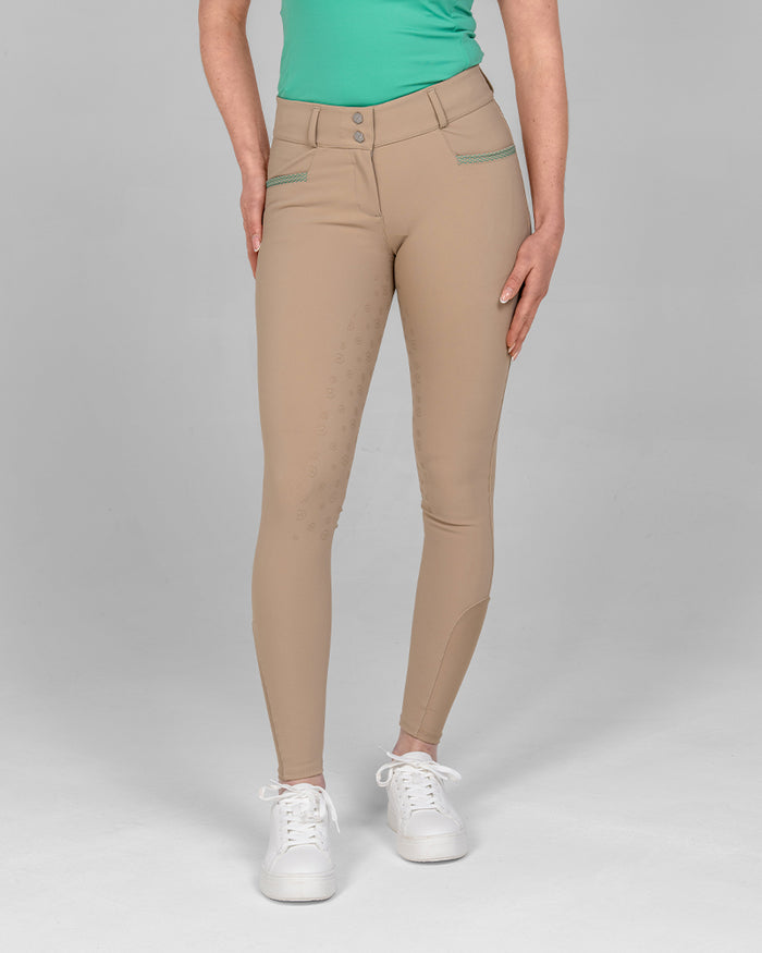 Reef Compression Breeches - Sand Beige
