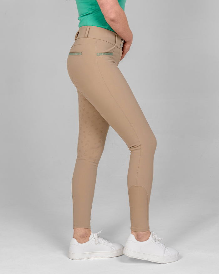 Reef Compression Breeches - Sand Beige
