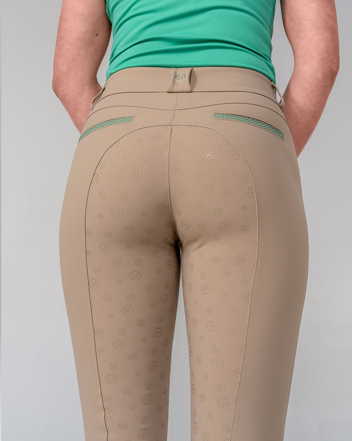 Reef Compression Breeches - Sand Beige