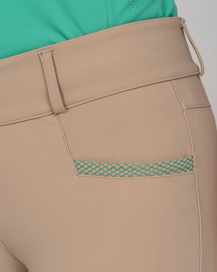Reef Compression Breeches - Sand Beige
