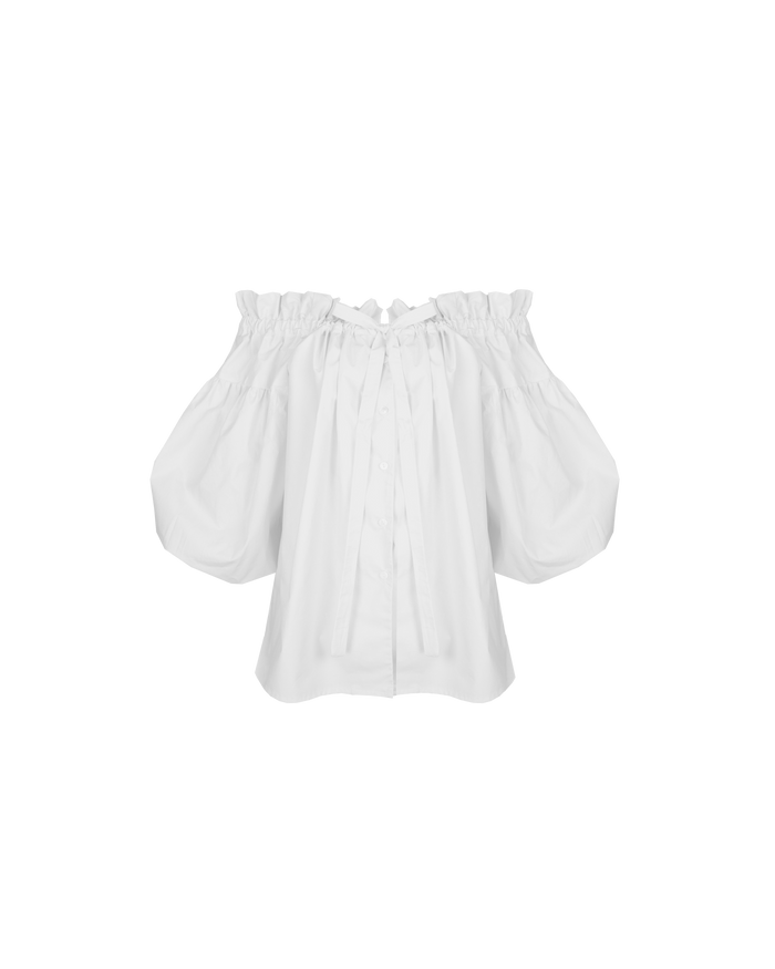 RELAXE BLOUSE WHITE