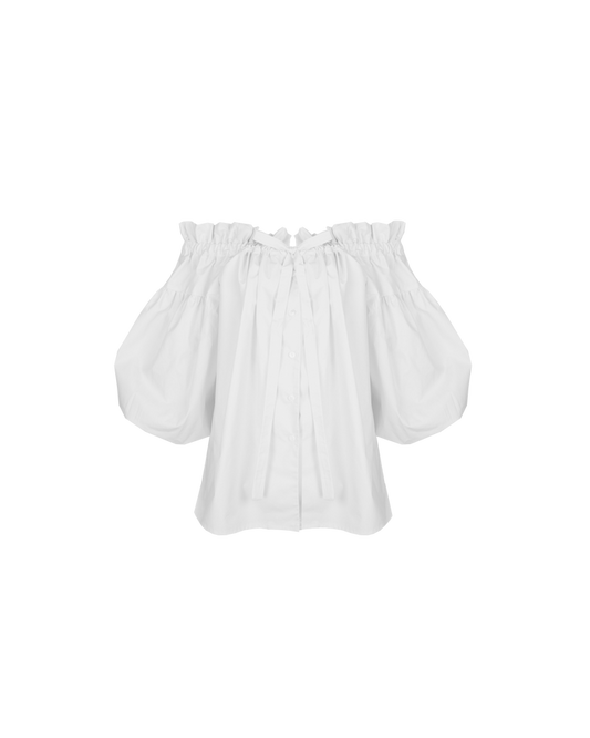 RELAXE BLOUSE WHITE