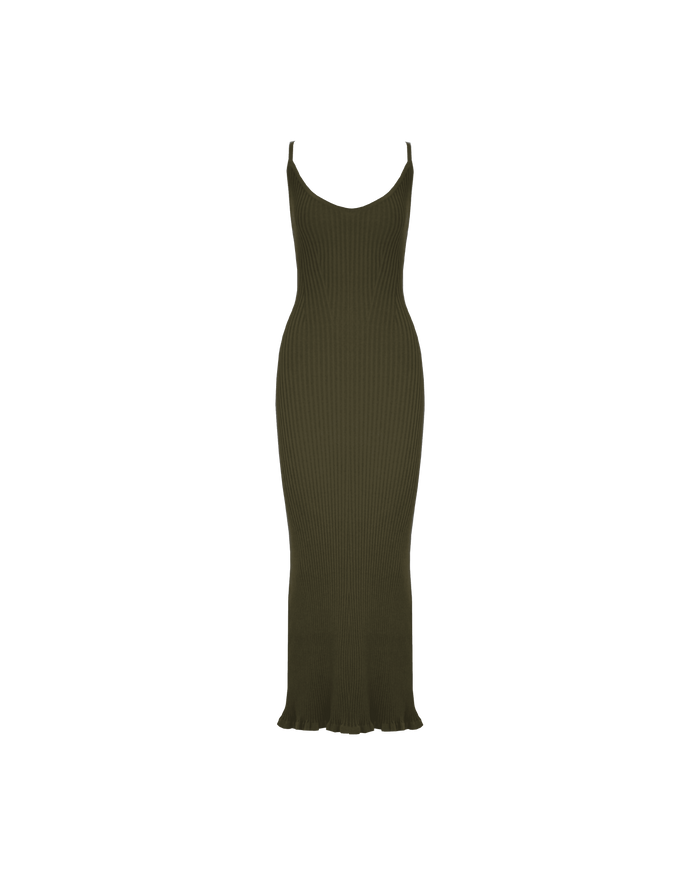 RINA DRESS KHAKI