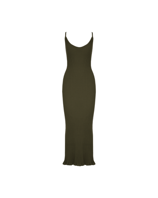 RINA DRESS KHAKI