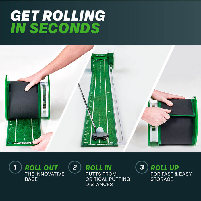 Roll-A-Putt Putting Mat - Perfect Practice