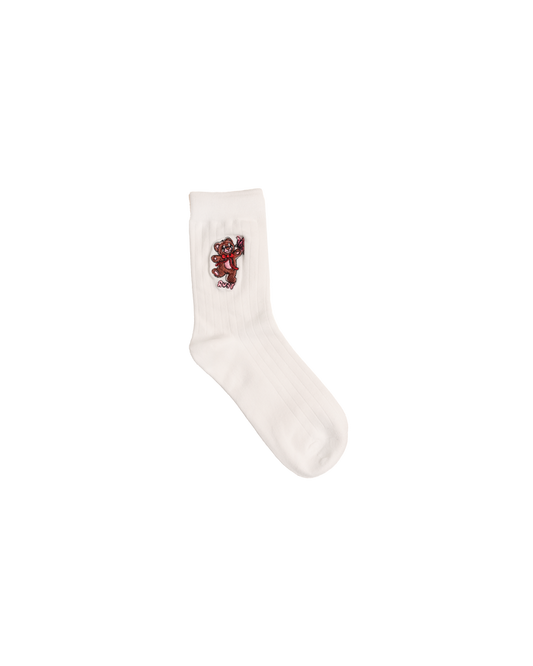 RUBEAR SOCK WHITE