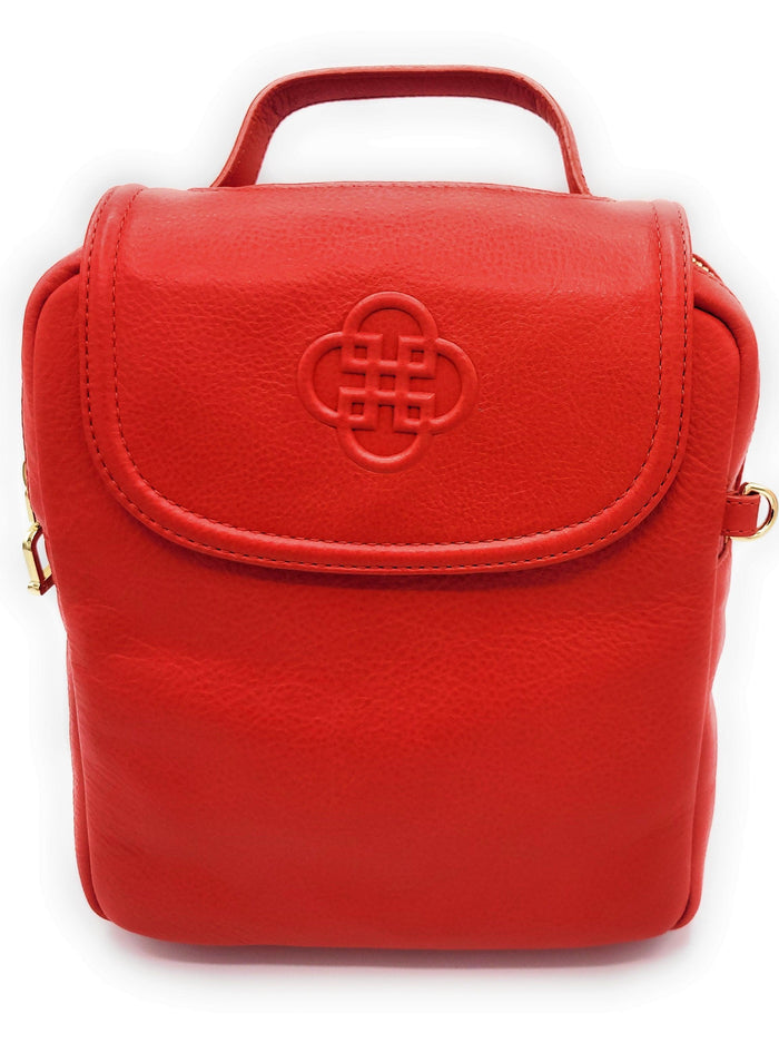 Maxie Leather Mini Backpack - Bascora