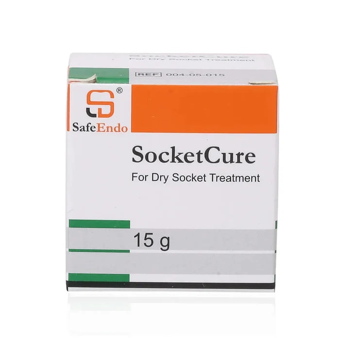 SafeEndo Socket Cure Fiber Paste 50g - Post Tooth Extraction Socket Healing Material
