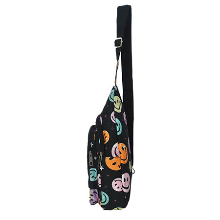 !SALE! Smiley Faces NGIL Large Sling Backpack
