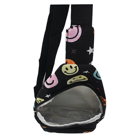 !SALE! Smiley Faces NGIL Large Sling Backpack