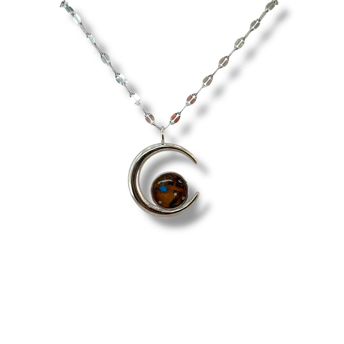 Selene Necklace | Silver & Gold