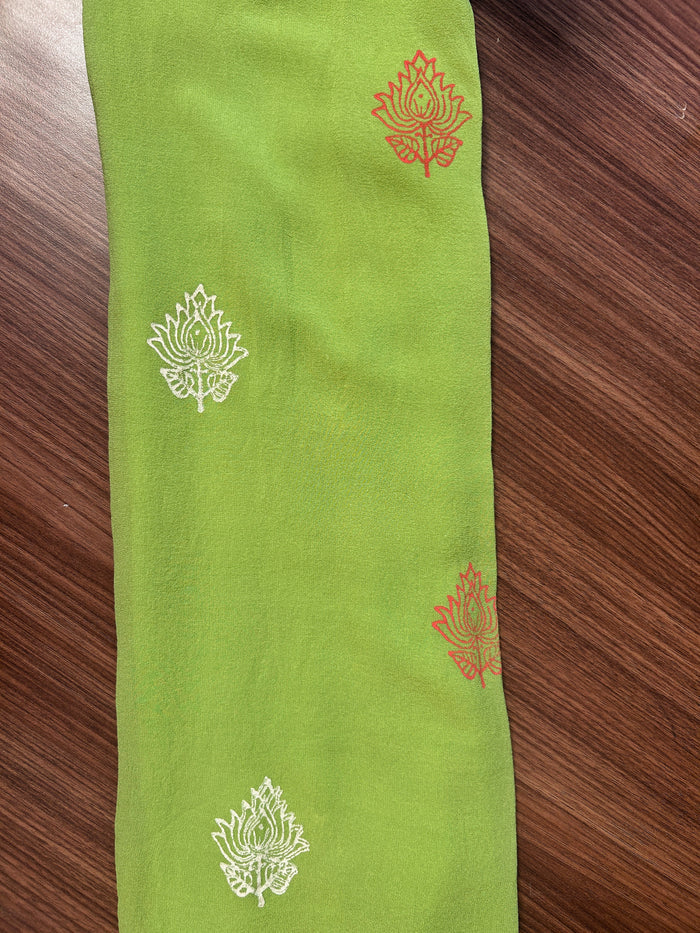 Shaded Georgette Saree
