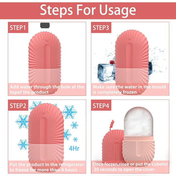 Silicone Face Ice Mold