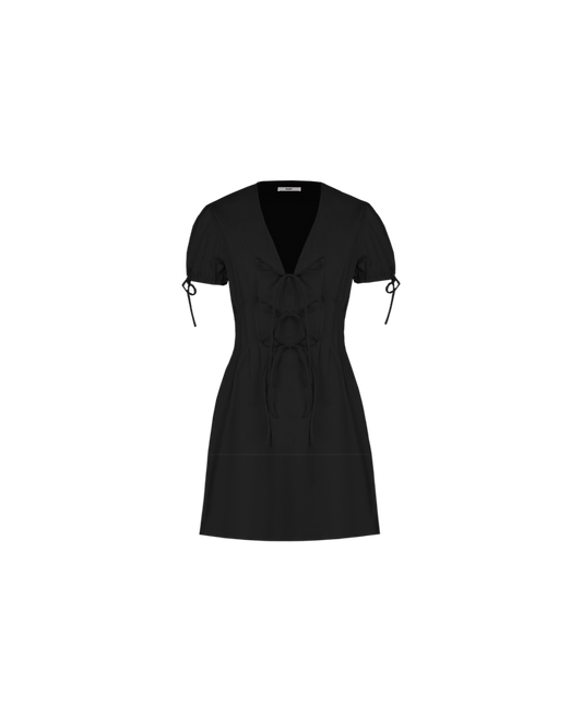 SIMONA MINI DRESS BLACK