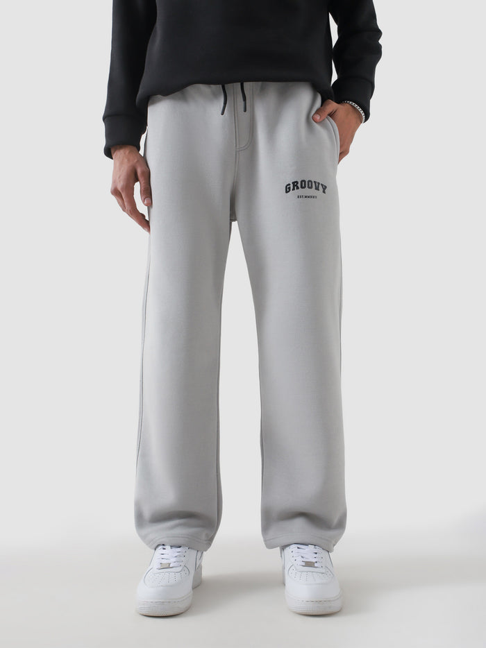 Slate grey trouser female model full body front view slim fit Pakistan – GROOVY