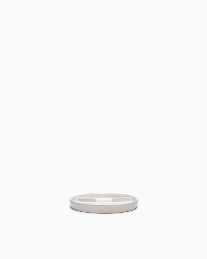 Small Deep Saucer Matte White