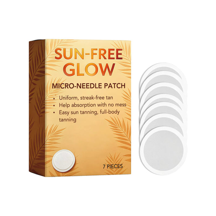 Sun-Free Glow™ Micro-Needle Self-Tanning Patches (7 Pack)