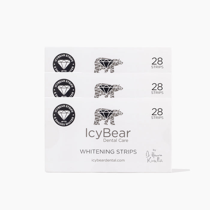 Teeth Whitening Strips - 3X 28 Pack