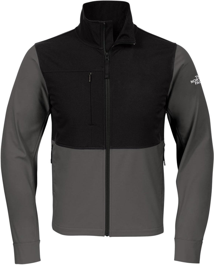 no-logo The North Face Castle Rock Soft Shell Jacket-Active-The North Face-Asphalt Grey-S-Thread Logic