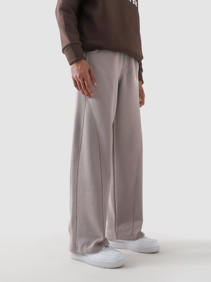 Unity VI sandstone winter trouser detail closeup waistband fabric Pakistan – GROOVY