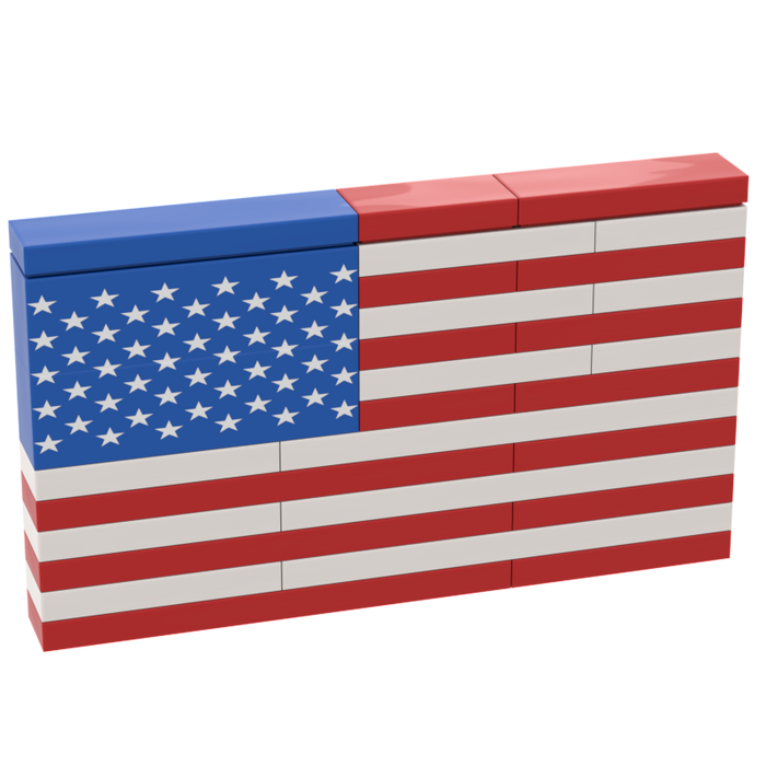 Custom LEGO USA Flag