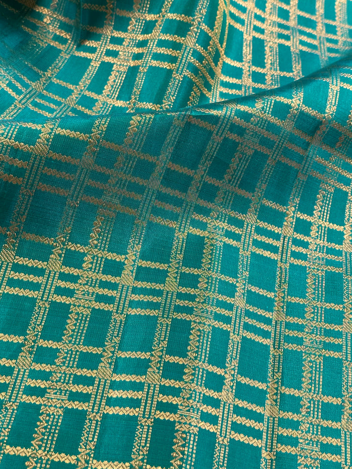 Velthari Ornate Kanchi Silk Fabric