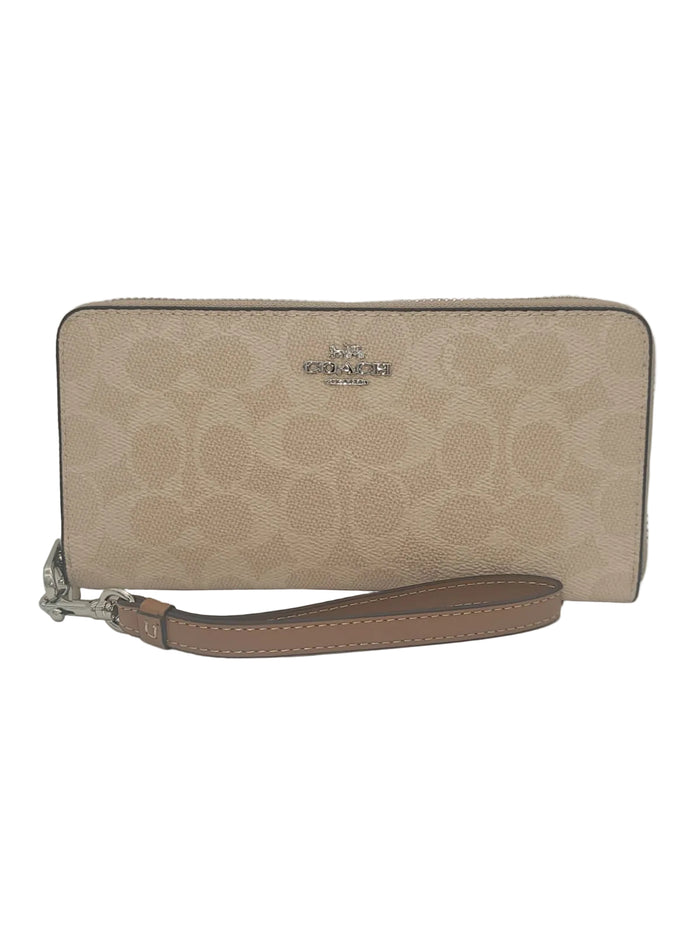 Coach Wallet - Beige/Silver
