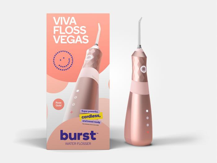 Color: Rose Gold; Water Flosser