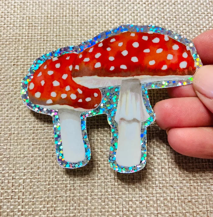 Red Spotted Mushrooms