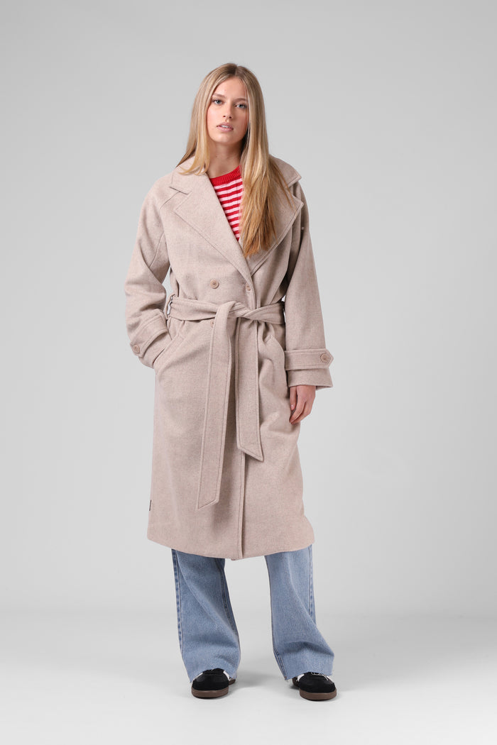 Winter Coat - Warm Grey