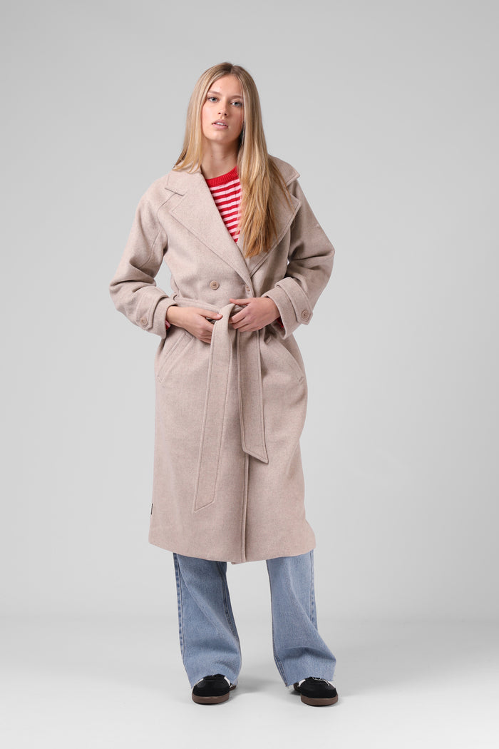 Winter Coat - Warm Grey