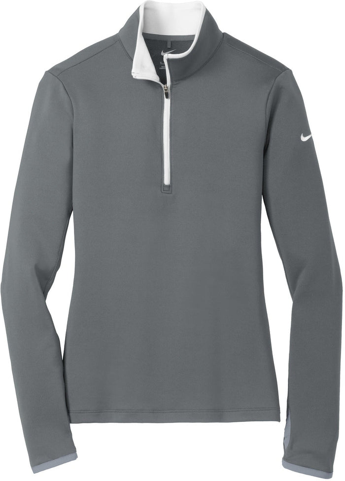 NIKE Ladies Dri-FIT Stretch 1/2-Zip Cover-Up