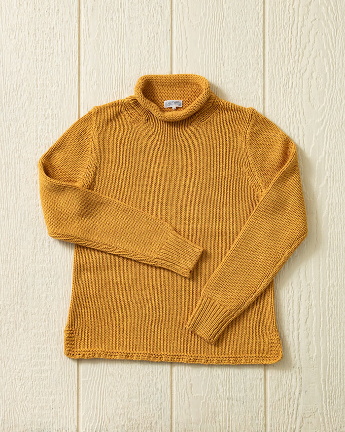 Women's Fisherman's Sweater in Sun Mix