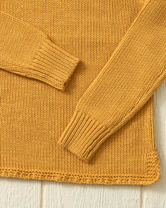 Women's Fisherman's Sweater in Sun Mix
