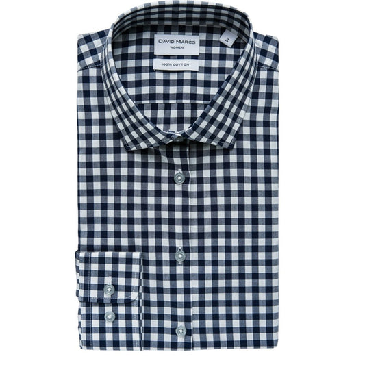 Women's Long Sleeve Women's Fit Pop Check