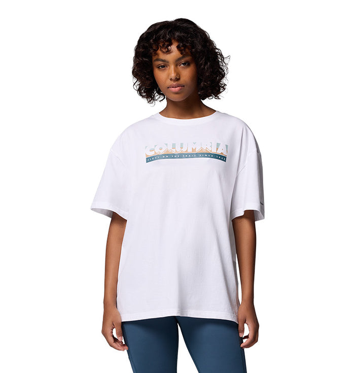 Women's Rolling Bend Graphic Oversized T-Shirt