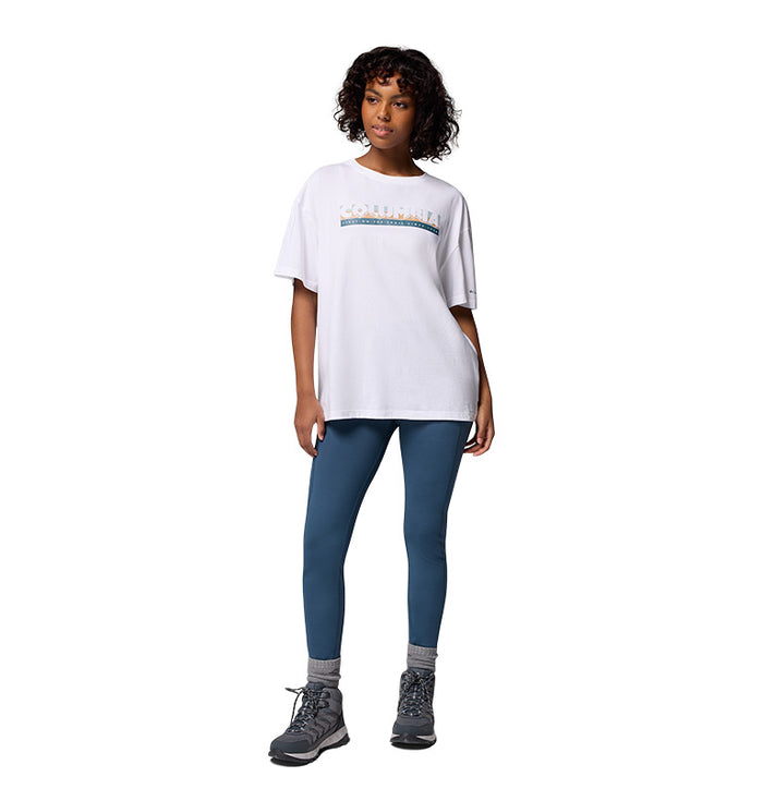 Women's Rolling Bend Graphic Oversized T-Shirt