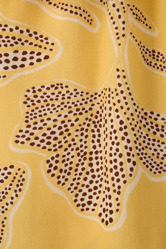 Yellow Laguna Drawstring Shorts_6